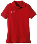 Nike Team Core T-Shirt Mixte Enfant, University Red/White, FR : S (Taille Fabricant : S)