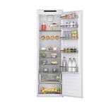 Haier HAMS518EWK Integrated Tall Larder Fridge 316L Total Capacity, White, E Rated