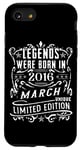 iPhone SE (2020) / 7 / 8 Birthday March 2016 Year Limited Edition Unique Legends Case