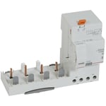 Legrand - Bloc différentiel adaptable à vis DX³ pour disjoncteur 1,5 module par pôle 4 Pôles 400V 63A type f 300mA 410640