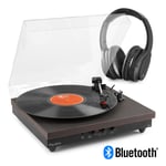 Record Player with Speakers, Bluetooth Headphones and Vinyl to MP3 USB - RP113B