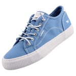 MUSTANG Femme 1420-304 Basket, Bleu, 36 EU