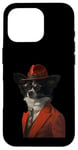 iPhone 16 Pro Papillon Dog Suit Case