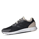 adidas Femme Sooraj Chaussures de Running Compétition, Noir Gris Foncã Beige, 37 1/3 EU