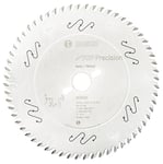 Bosch 2608642112 BSWOS 60 Tooth Top Precision Circular Saw Blade, 0 V, Silver