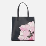 Ted Baker Milicon Large Icon Floral-Print Faux Leather Bag