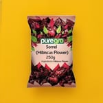 Puregro Dry Sorrel (Hibiscus Flower / Flor de Jamaica) - 250g