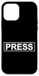 iPhone 12 mini PRESS NEWS REPORTER JOURNALIST MEDIA CREDENTIAL Case