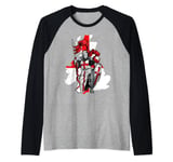 Happy St. George's Day Feast of Saint George Knight Raglan Baseball Tee