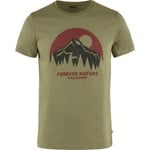 Fjällräven Mens Nature T-shirt (Grön (GREEN/620) Small)