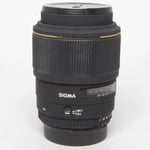 Sigma Used 105mm Macro f2.8 Nikon D lens