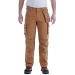 Carhartt washed duck multipocket byxa, Herr, Carhartt® brown, W42/L30