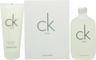 Calvin Klein CK One Gift Set 200ml EDT + 200ml Body Lotion