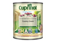 Cuprinol Garden Shades Country Cream 1 Litre CUPGSHCC1L