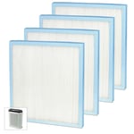 HEPA Filter for HOMEDICS AR-20 AR20 Professional Air Purifier AR-2FLT Blue x 4