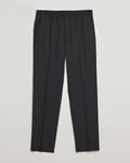 Filippa K Relaxed Terry Wool Trousers Black