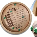 Wooden Dice Tray for Farkle Classic Dice Game, Farkle Dice Tray, Farkle4569