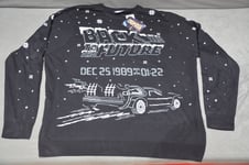 Back To The Future Christmas Jumper Sweater Movie NEW 3XL XXXL 127-132cm 50-52"