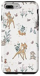 Coque pour iPhone 7 Plus/8 Plus Disney Bambi et Thumper Floral