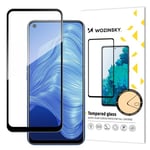 Wozinsky Full Glue Härdat Glas Skärmskydd Realme 7 - Svart - TheMobileStore Realme 7 tillbehör