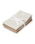 Vaskekluter 4pk | Cam Cam Copenhagen - Stripes Beige Mix