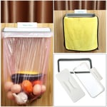 Bag Holder Cupboard Rubbish Bracket Kitchen Waste Bin Attach-A-Trash Hanging