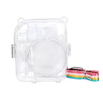 Mini sac pour appareil photo,mallette de rangement transparente avec sangle initiée,boîte de rangement pour appareil photo,Instax Mini 12,Instax Mini12