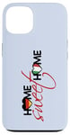 Coque pour iPhone 13 Home Sweet Home Drapeau de l'Allemagne Italie Cœur Amour et Patriotisme