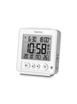 Hama 'Rhodes' Digital Radio Alarm Clock LCD White - DAB/DAB+/FM - Stereo - Hvit