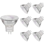 Mr11 Halogenlampor, 20w 12v Mr11 Gu4 Halogen Spotlampor, Varmvitt, 6-pack