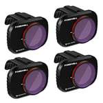 Freewell Bright Day - 4K Séries - 4Pack Filtres Compatible avec Mavic Mini/Mini 2/Mini SE/Mini 2 SE