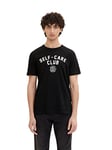 TOM TAILOR Denim Men's T-Shirt with Print 1033927, 29999 - Black, L