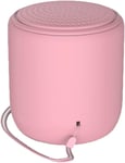 Nouveaux Mini Haut-Parleurs Bluetooth Portables, Haut-Parleur Sans Fil Extérieur Subwoofer Mini Haut-Parleur Tendance-Rose Bt1-P