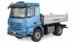 Amewi Mercedes-Benz Arocs 22613 Camion hydraulique Version Pro 4 x 4 1:14 RTR Bleu Clair