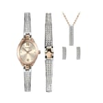 Sekonda Ladies Watch Bracelet Pendant & Earring Gift Set 2924G RRP £99.99