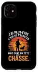 Coque pour iPhone 11 Cadeau idée Drôle Chasseur Homme Chasseur Humour Chasse