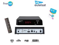 SEDEA RÉCEPTEUR SATELLITE FRANSAT –  SF 5300 HD (EUTELSAT 5° OUEST) (AVEC CARTE)