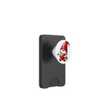 Love Gnome And Red Heart Lock With Key For Valentines Day PopSockets PopWallet pour MagSafe