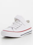 Converse Kids Easy-on Velcro Ox Trainers - White, White, Size 10