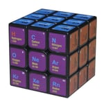 3x3x3 Rubiks kub med periodiska systemets kemiska element Snabbpusselkub Leksak för barn Nybörjare