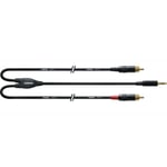 CABLE Y BRETELLE MINIJACK/2 RCA LONGS 1,5 M