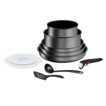 Set 10 pièces Tefal Ingenio Daily Chef L7619102 Gris