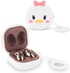 Coque Pour Samsung Galaxy Buds2 Pro (2022), Galaxy Buds 2 (2021), Galaxy Buds Pro (2021), Galaxy Buds Live (2020), Housse En Silicone Avec Porte-Clés Pour Écouteurs Galaxy Buds (Da[QUE074534]