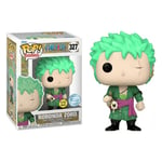 Funko POP Roronoa Zoro Glow #327 Exclusive - One Piece - Figurine Vinyle