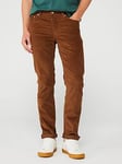 Levi's 511 Slim Fit Corduroy Trousers - Khaki, Khaki, Size 30, Men