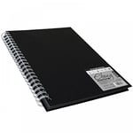 Daler-Rowney Cahier à spirales Format portrait 180 g/m² A3 (Noir)