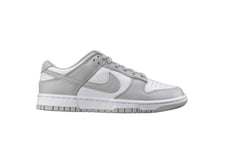 Nike Homme Dunk Low Retro Sneaker, Blanc Gris Brouillard, 42.5 EU