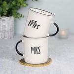 Boxed Couple Mug Sets - The Perfect Wedding Gift! (Mrs and Mrs)