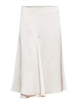 Samsøe Eva Skirt 11163 Knälång Kjol Vit [Color: MORGANITE ][Sex: Women ][Sizes: XS,S,M,L ]