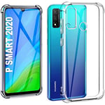 Coque TPU Gel Antichoc Transparent pour Huawei P Smart 2020